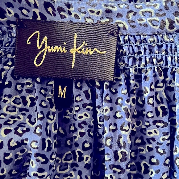 Yumi Kim 100% Silk Tunic Blouse Style TP-265 - Picture 7 of 11